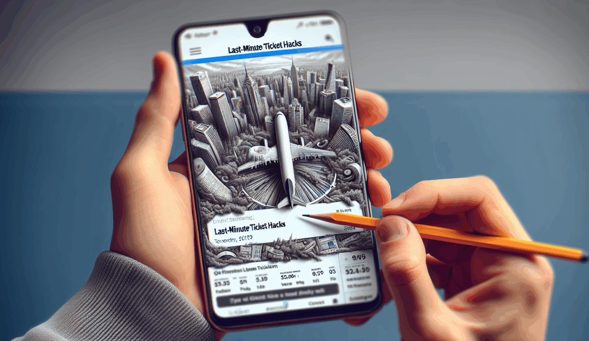 last-minute ticket hacks