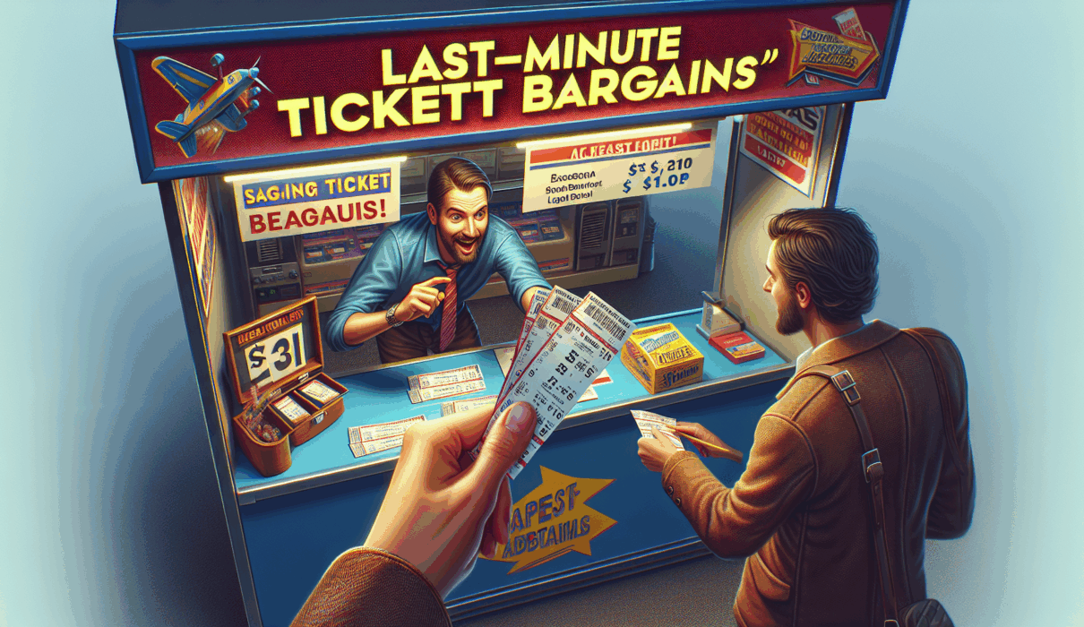 last-minute ticket bargains