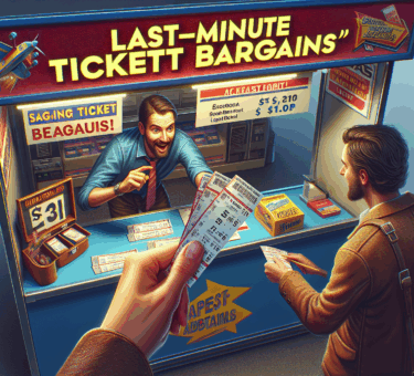 last-minute ticket bargains