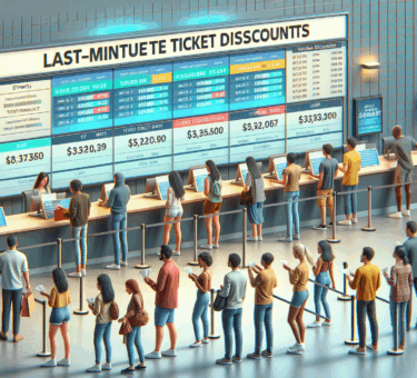 last-minute ticket discounts